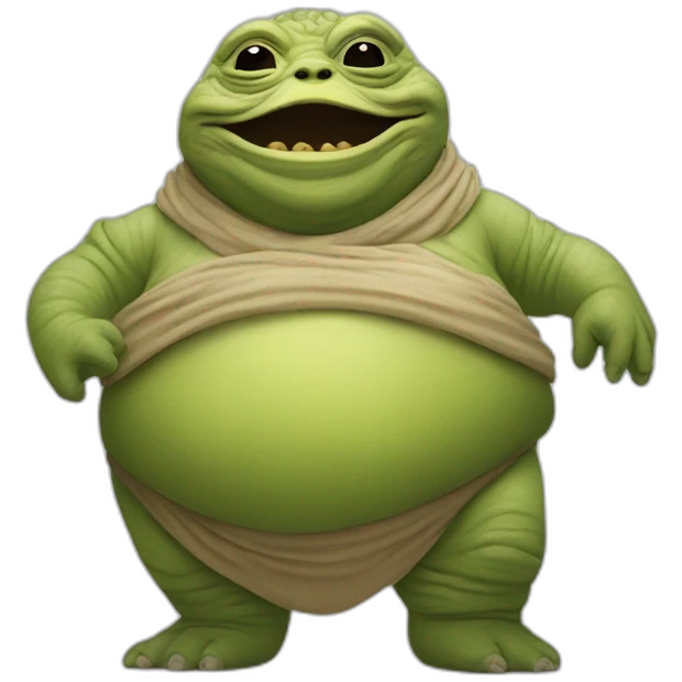 jabba the hut dancing emoji