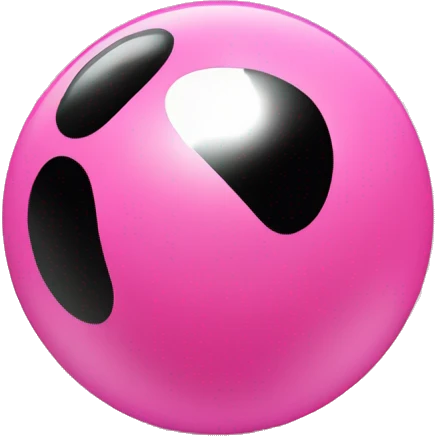 pink 8 ball emoji