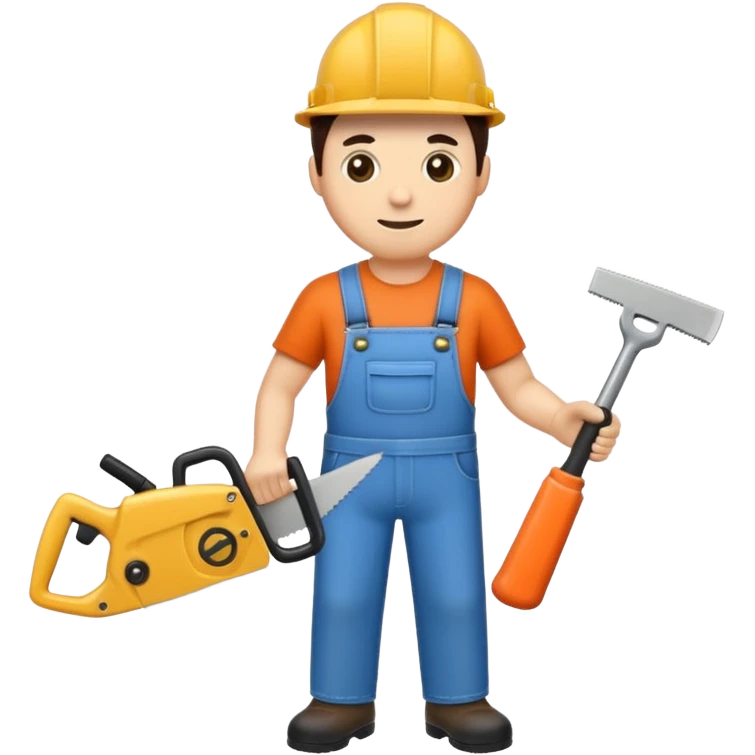 men with saws emoji