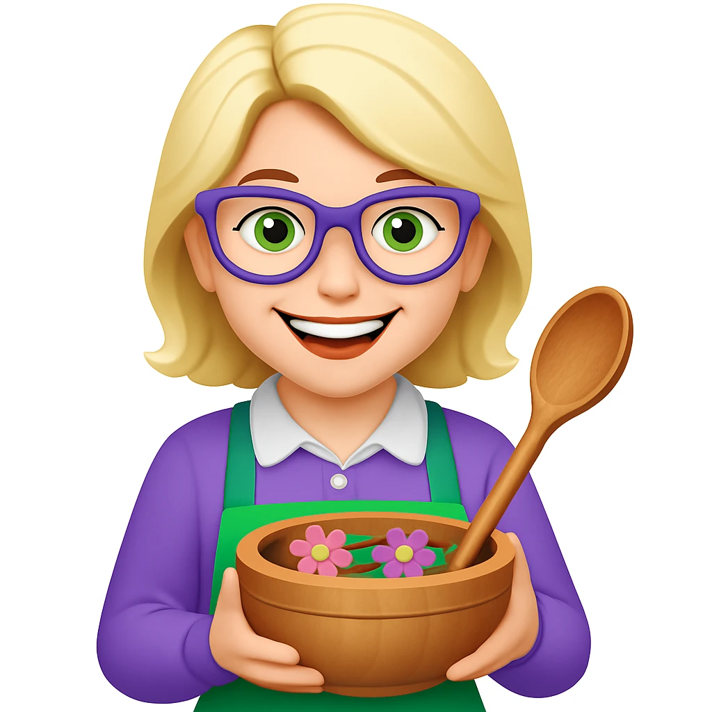 Make her smiling, keep all other features the same in emoji style emoji