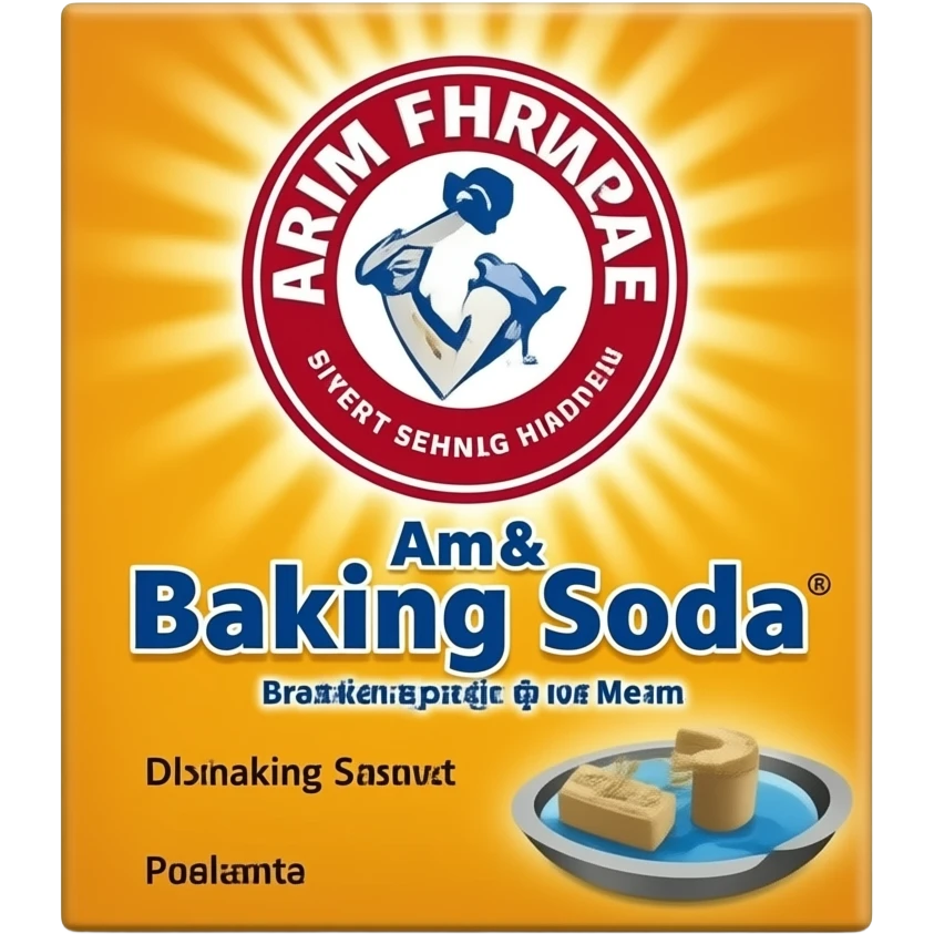 Box of arm and hammer baking soda emoji