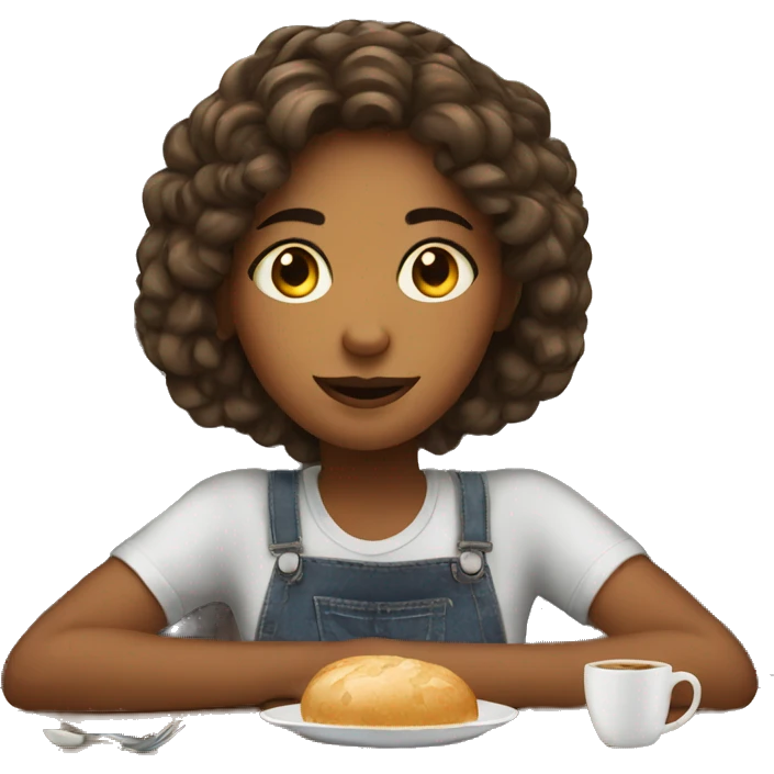 girls at cafe emoji