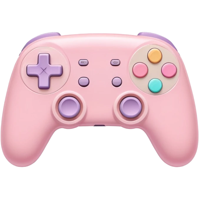 Can you make me a cute controller that is asthetic emoji