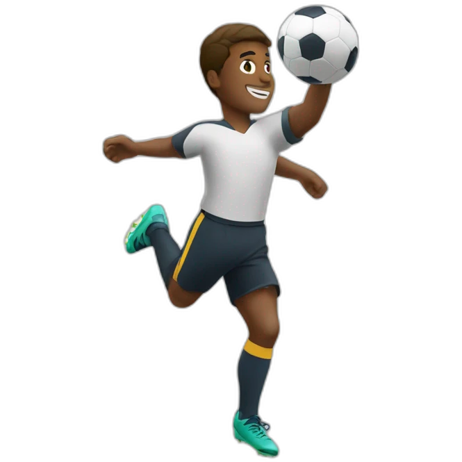 footballeur salut emoji
