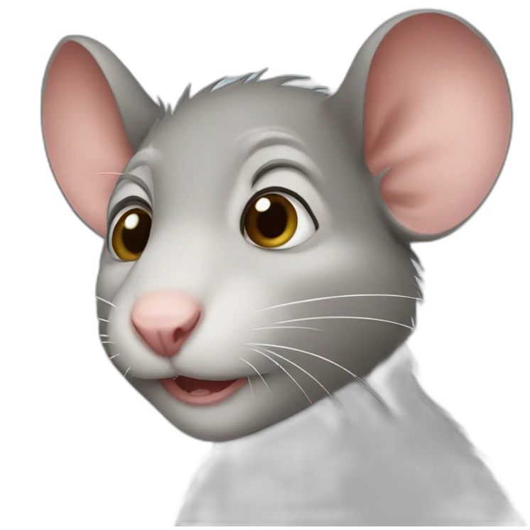 Woman rat emoji