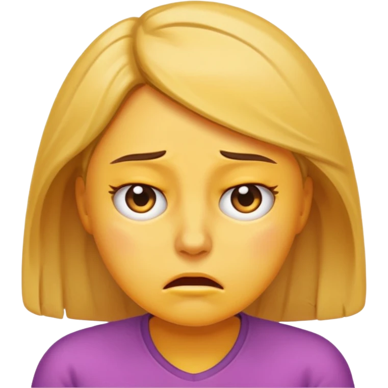 Stressing female emoji while studying  emoji