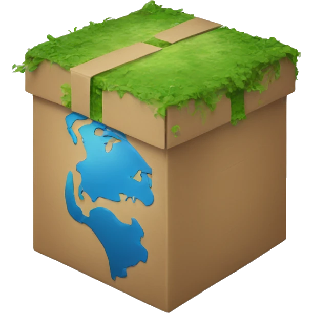 Box earth emoji