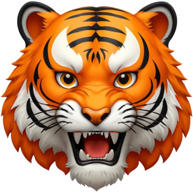 Harrisburg High School Tiger Logo emoji