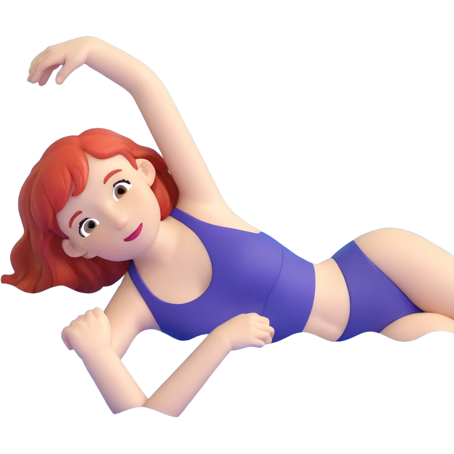 22-year-old redheaded girl athlete swimmer emoji