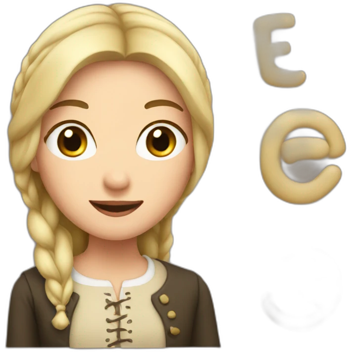 Anne with an E emoji