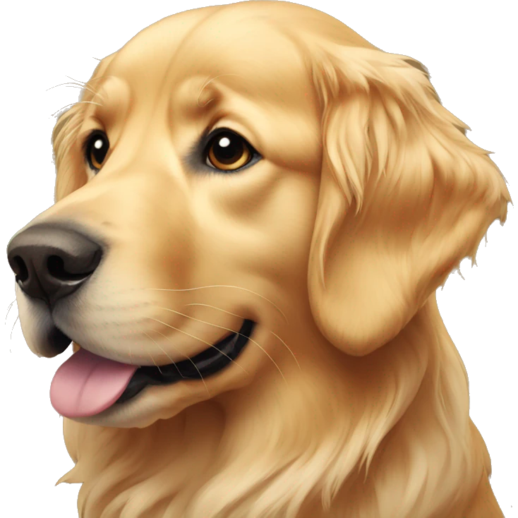 Golden retriever  emoji