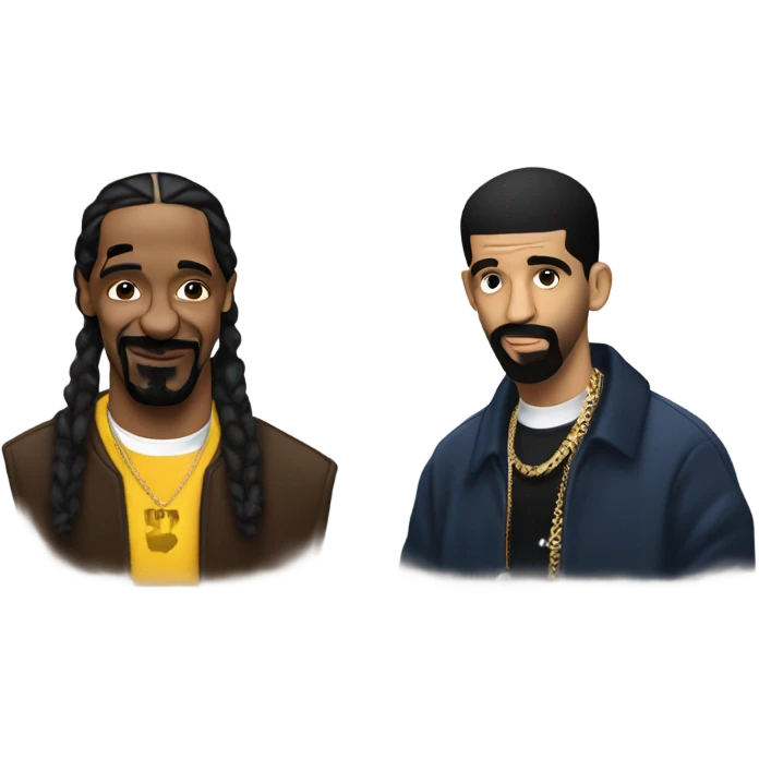 Snoop dog and drake and 21 savage  emoji