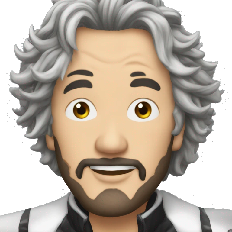 Phillip kirkorov white hair emoji