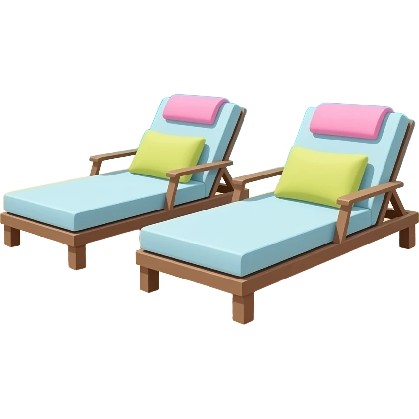 sun loungers emoji