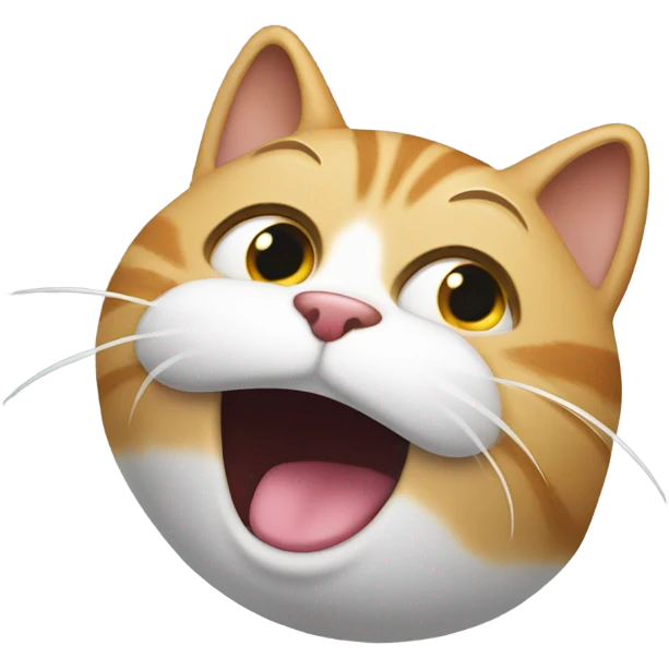 Cat farting emoji