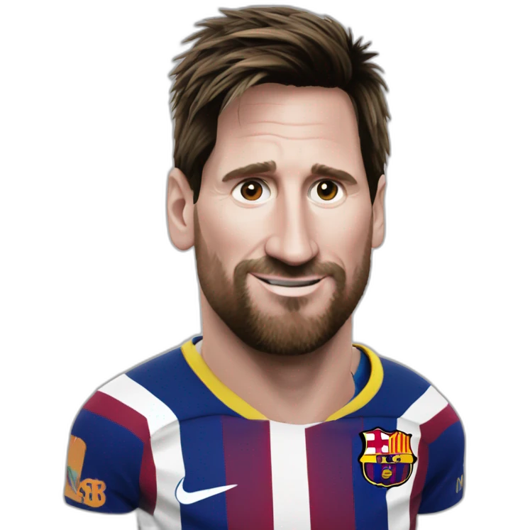 Messi sur une orque emoji