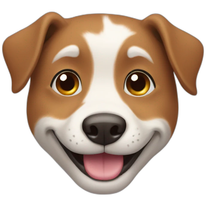 dog smile emoji