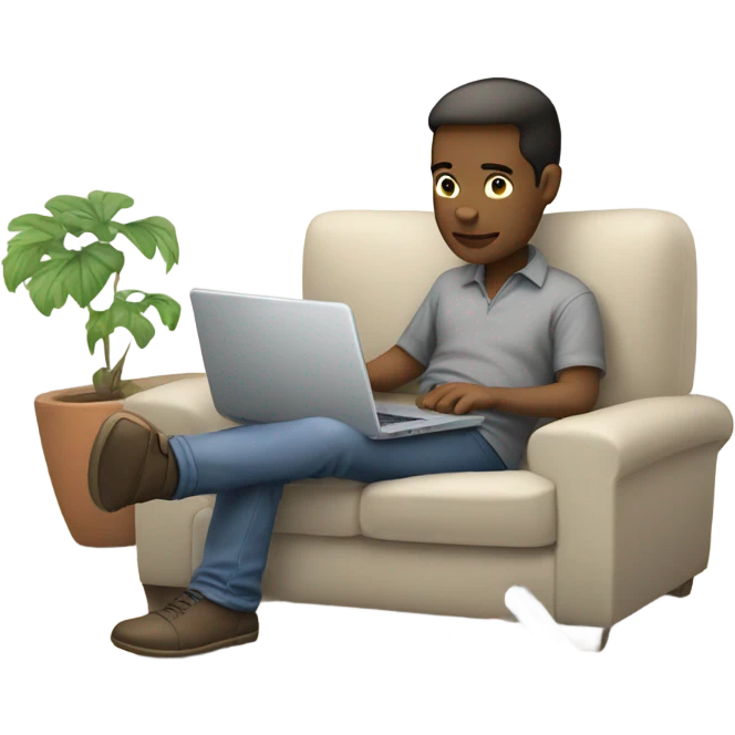hybrid worker  emoji
