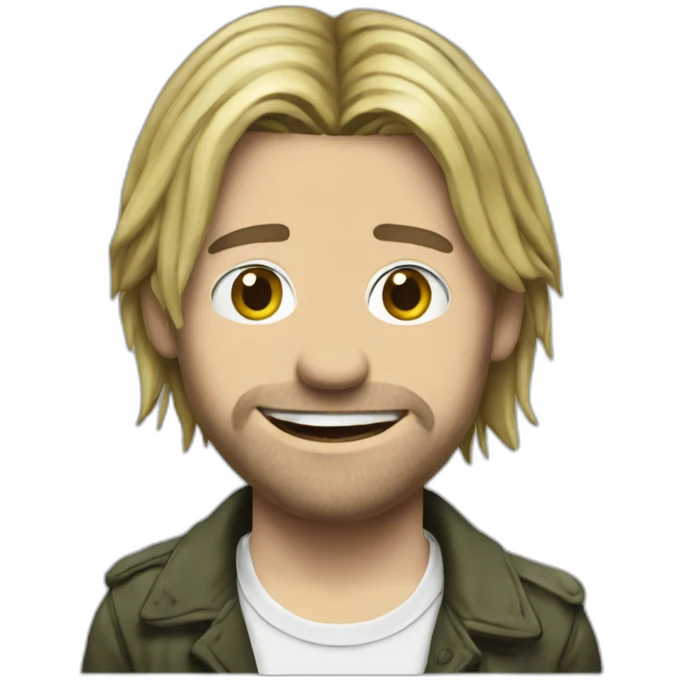 Kurt cobain happy emoji