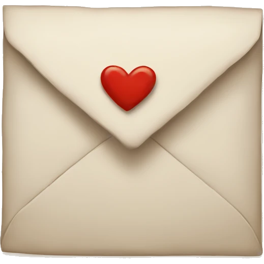 Love letter emoji