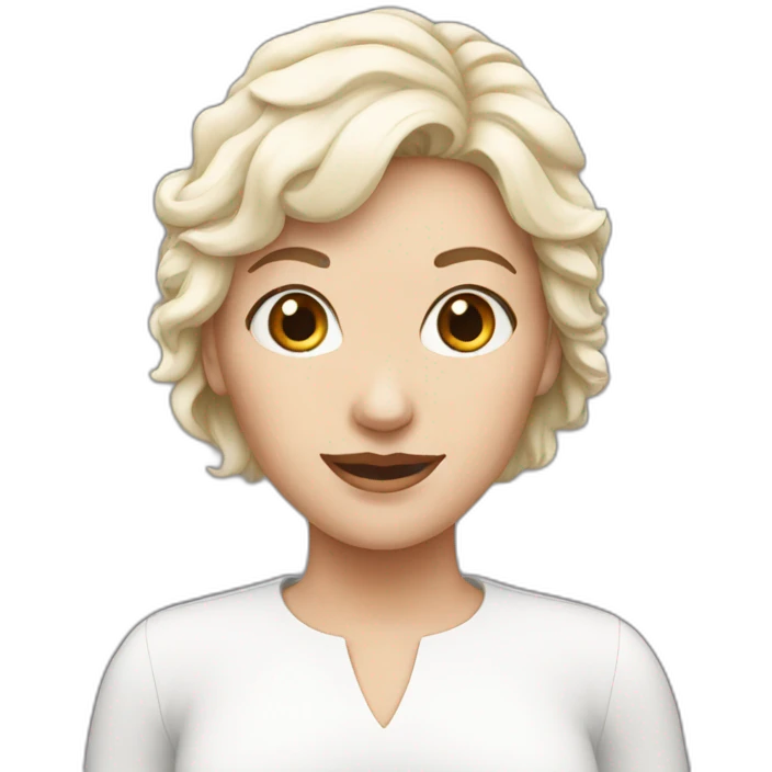 White Lady emoji