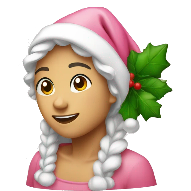 natale rosa emoji