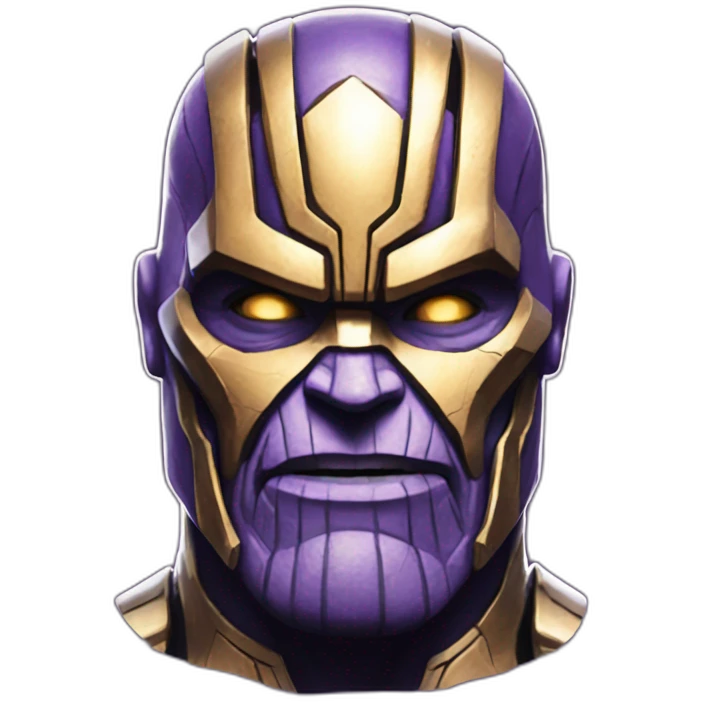 thanos with stones emoji