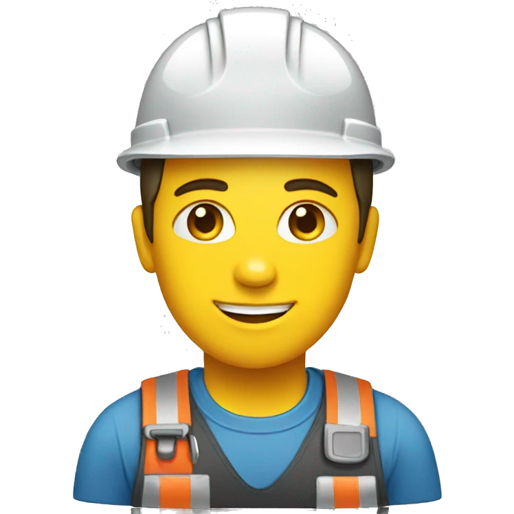 worker on manufacter emoji