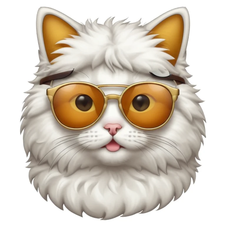 Cat wearing sunglasses emoji