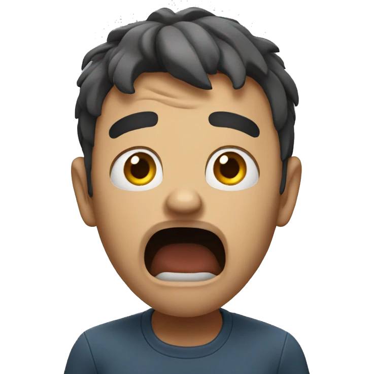 scared emoji