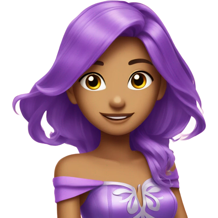 Bloom from winx club emoji