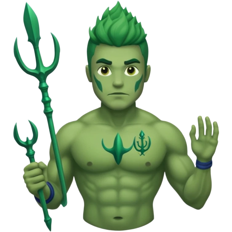 atlantis man OF THE SEA emoji