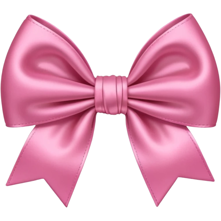 Pink Bow hair accessories  emoji