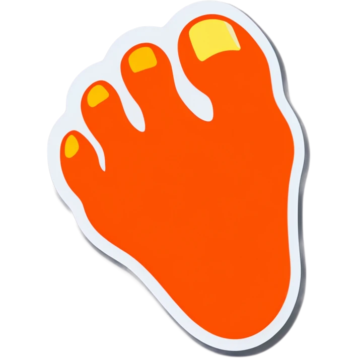 Toe emoji