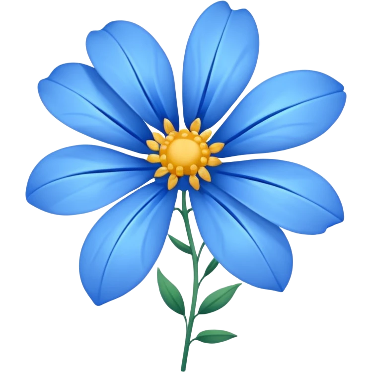 Une fleure bleue fannee comme ça : 🥀 emoji