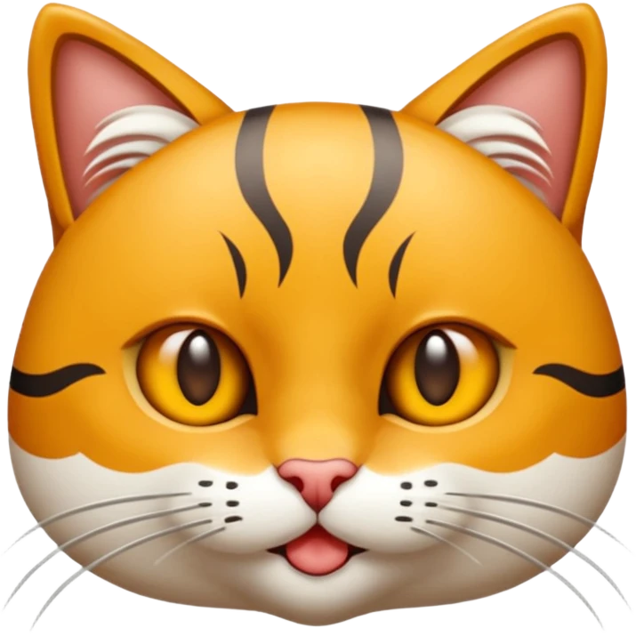 Elinde bicak olan caliko cinsi bir kedi tasma vs hiç bir sey olmasın üstünde bıçağı elinde tutsun gözleride bal rengi emoji