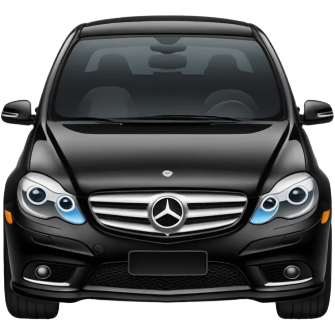 W212 black (from top down) emoji