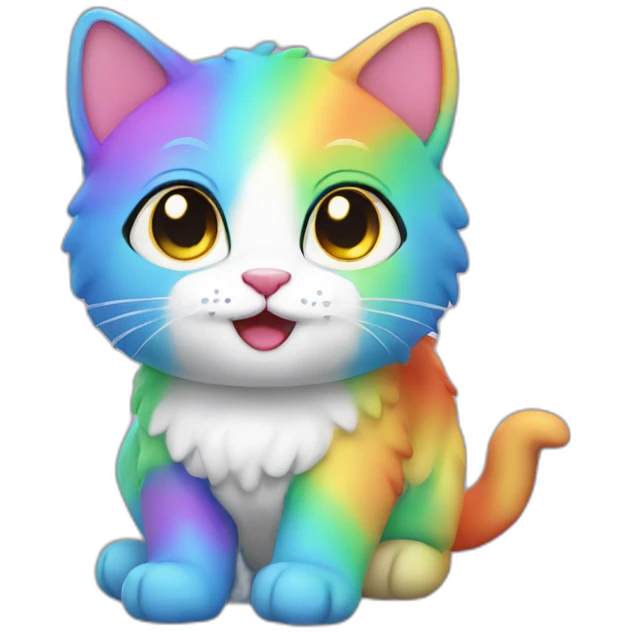 rainbow cat emoji