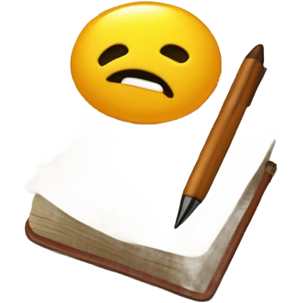 Un diario emoji