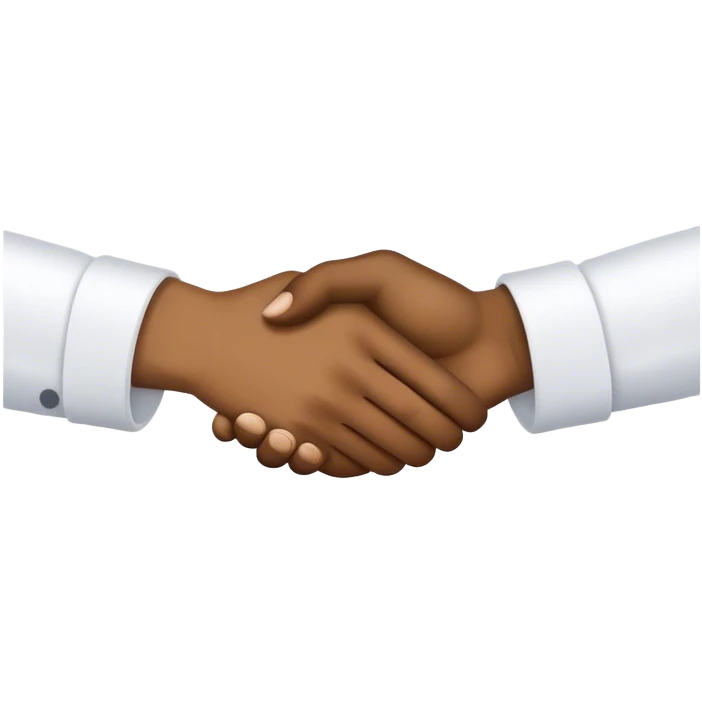 Handshake in the hood emoji
