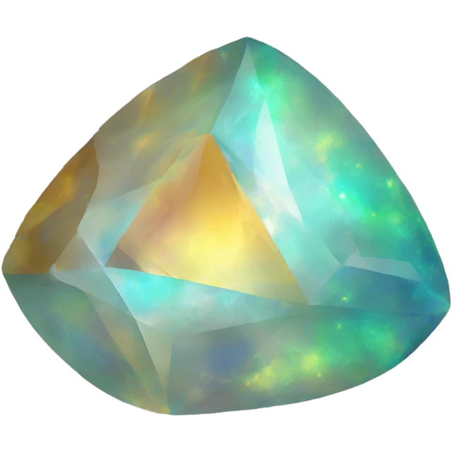 Opal and citrine emoji