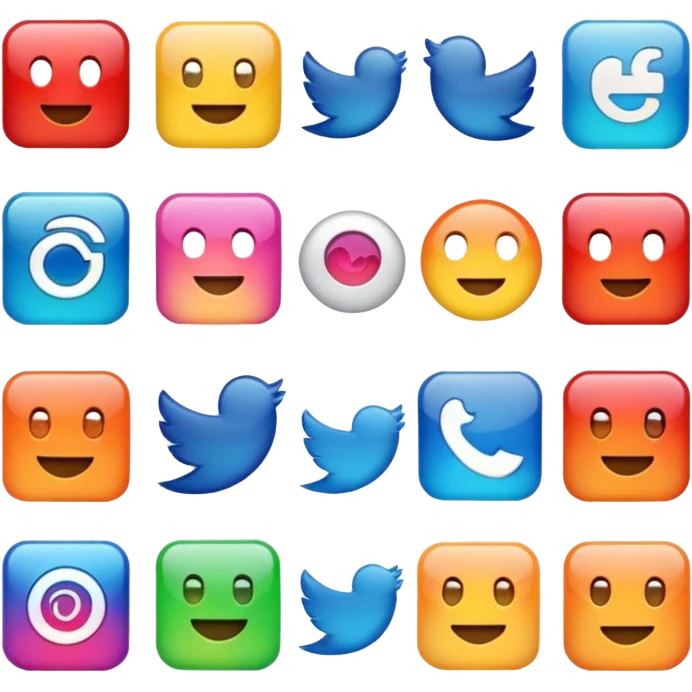 redes sociales emoji