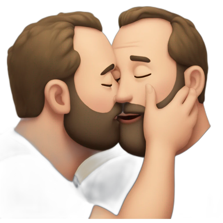 tom segura kissing bert kreischer emoji