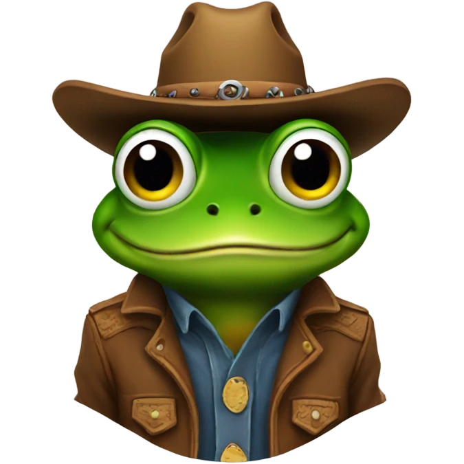 cowboy frog emoji