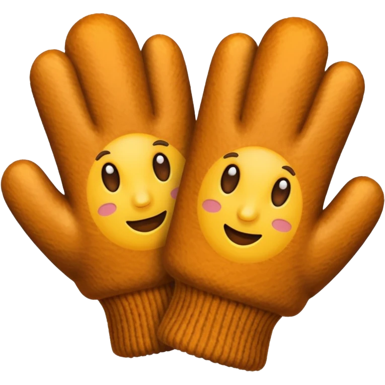 Fuzzy Gloves emoji