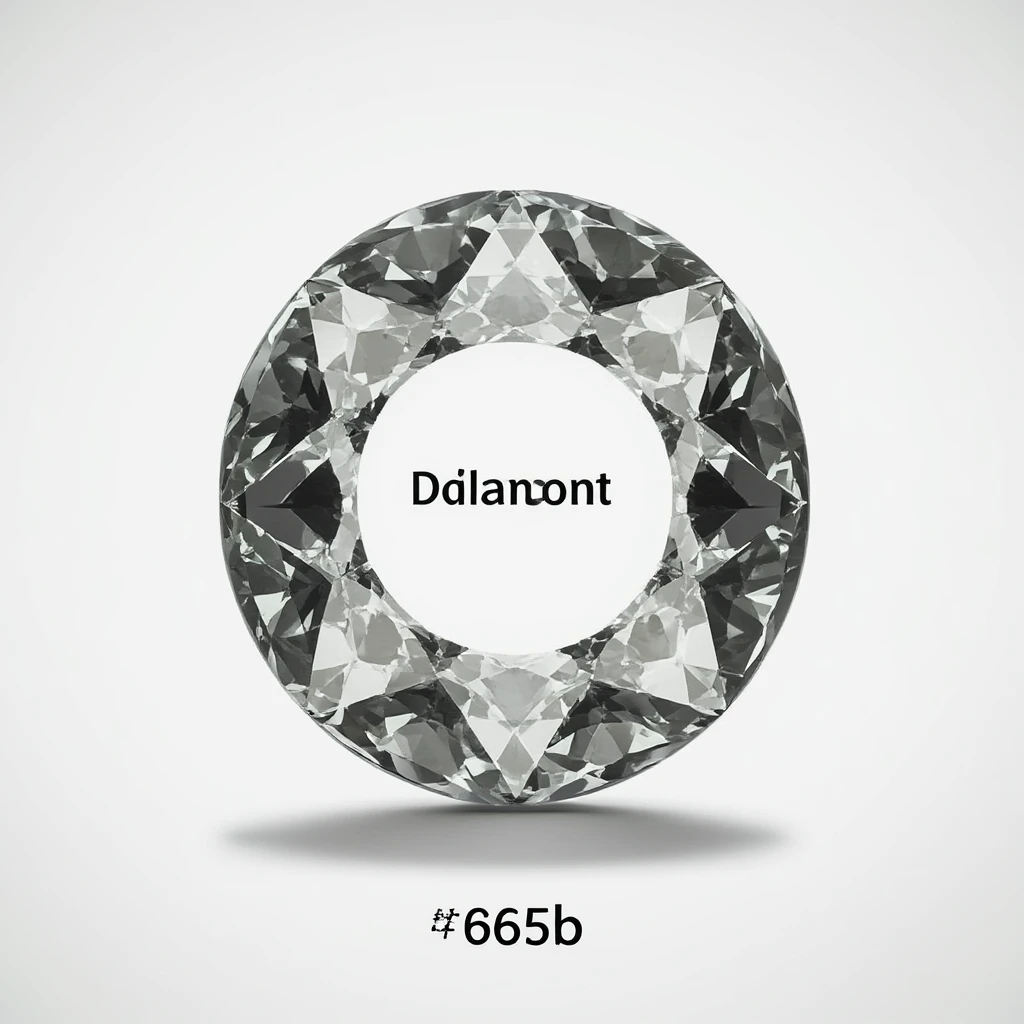 real diamond, circle-diamont gem shape, color #9665db, with complex 🗝️ key  symbol on the diamond. emoji