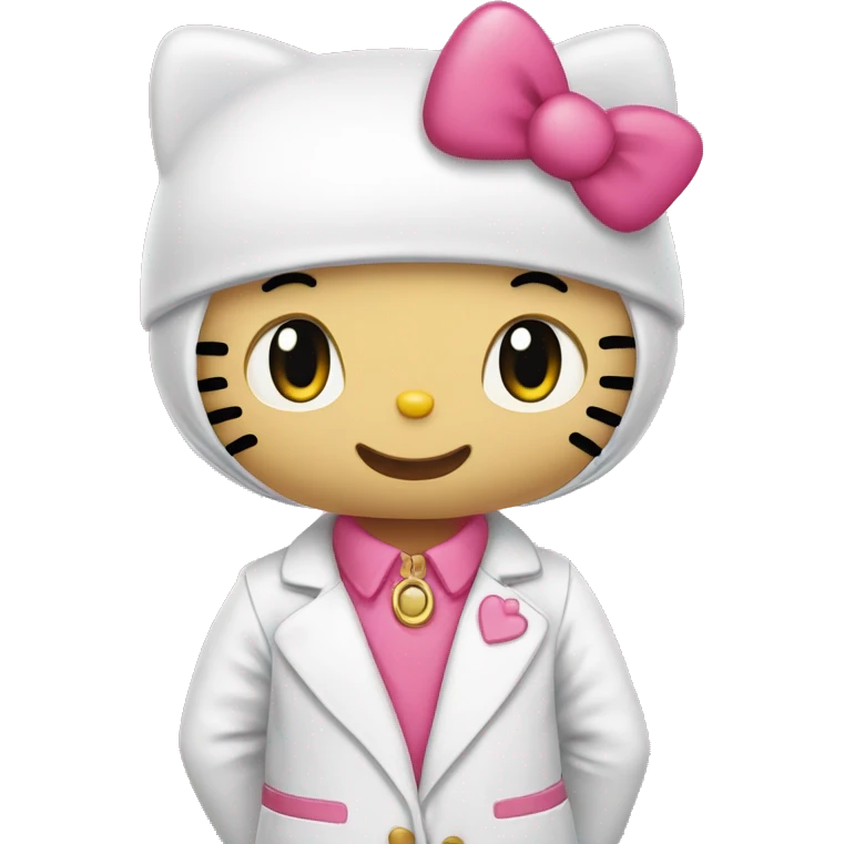 Hello kitty cœur emoji