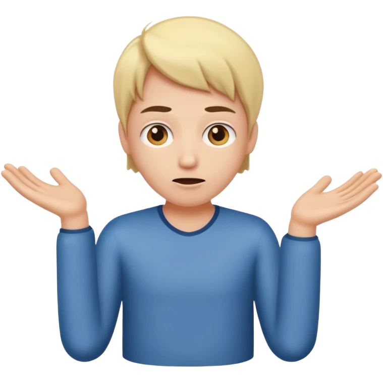 More like this 🤷‍♂️  emoji