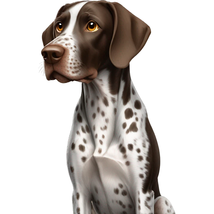German shorthair pointer  emoji