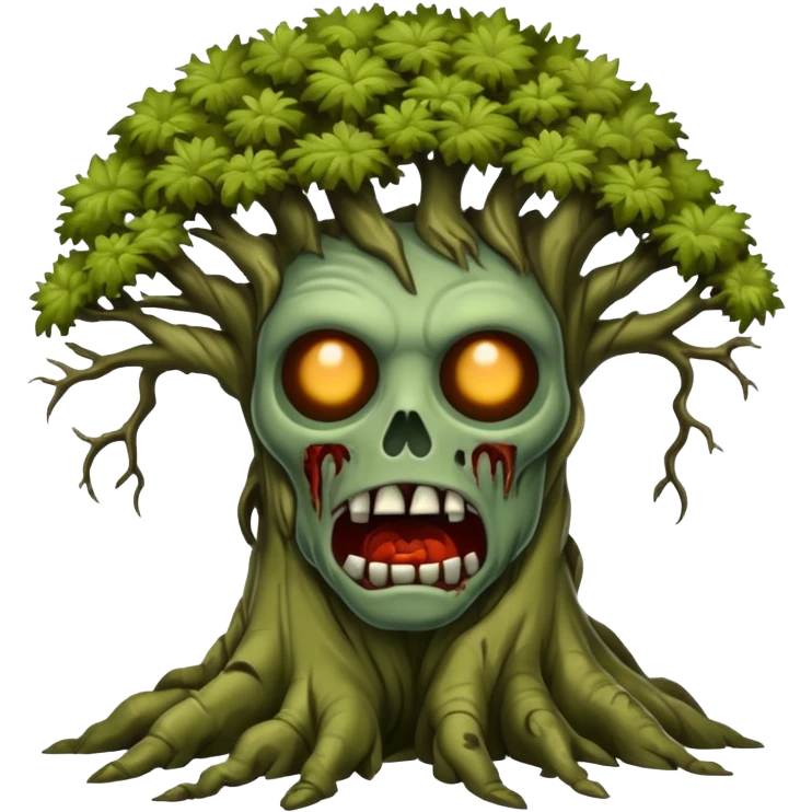 zombie tree emoji